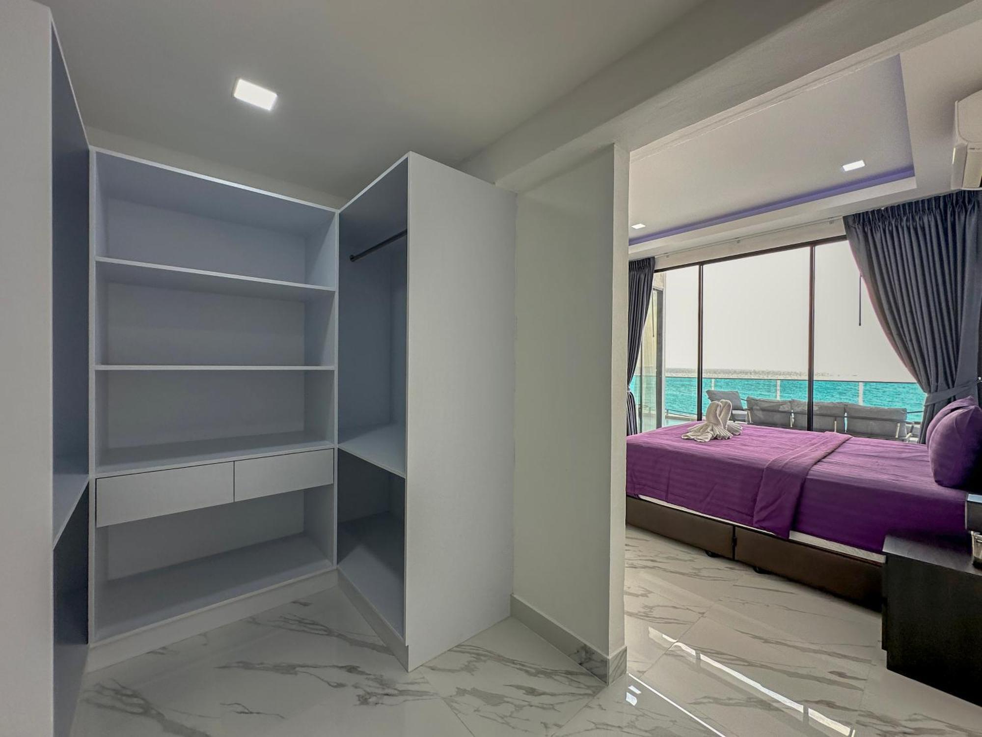 Stunning Beachfront View Luxurious Apartment 40 Джомтьєн-Біч Екстер'єр фото