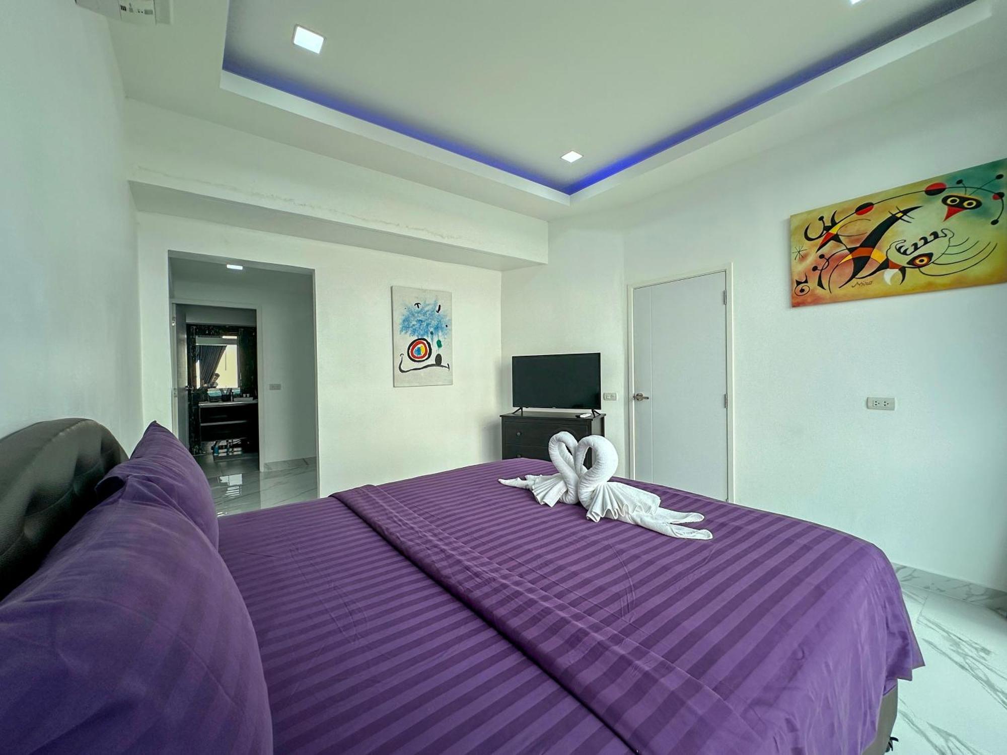 Stunning Beachfront View Luxurious Apartment 40 Джомтьєн-Біч Екстер'єр фото