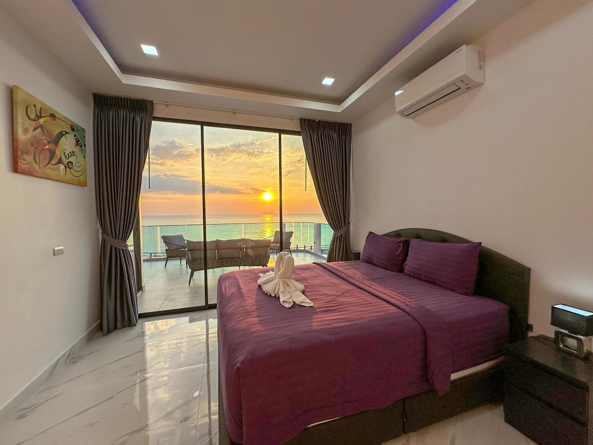 Stunning Beachfront View Luxurious Apartment 40 Джомтьєн-Біч Екстер'єр фото