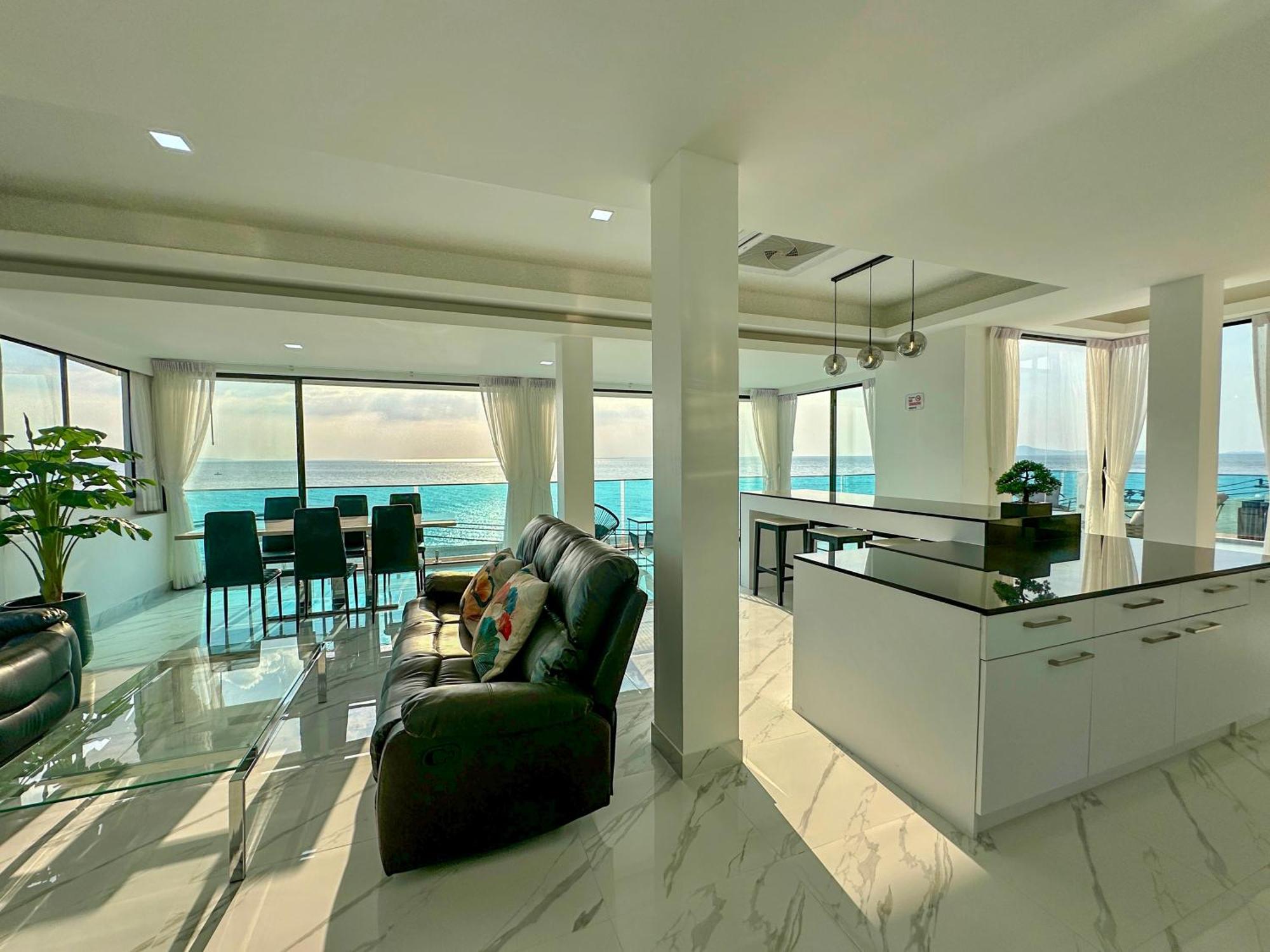 Stunning Beachfront View Luxurious Apartment 40 Джомтьєн-Біч Екстер'єр фото